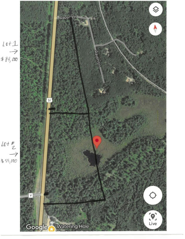 LOT # 1 HWY 51, HAZELHURST, WI 54531, photo 1 of 2