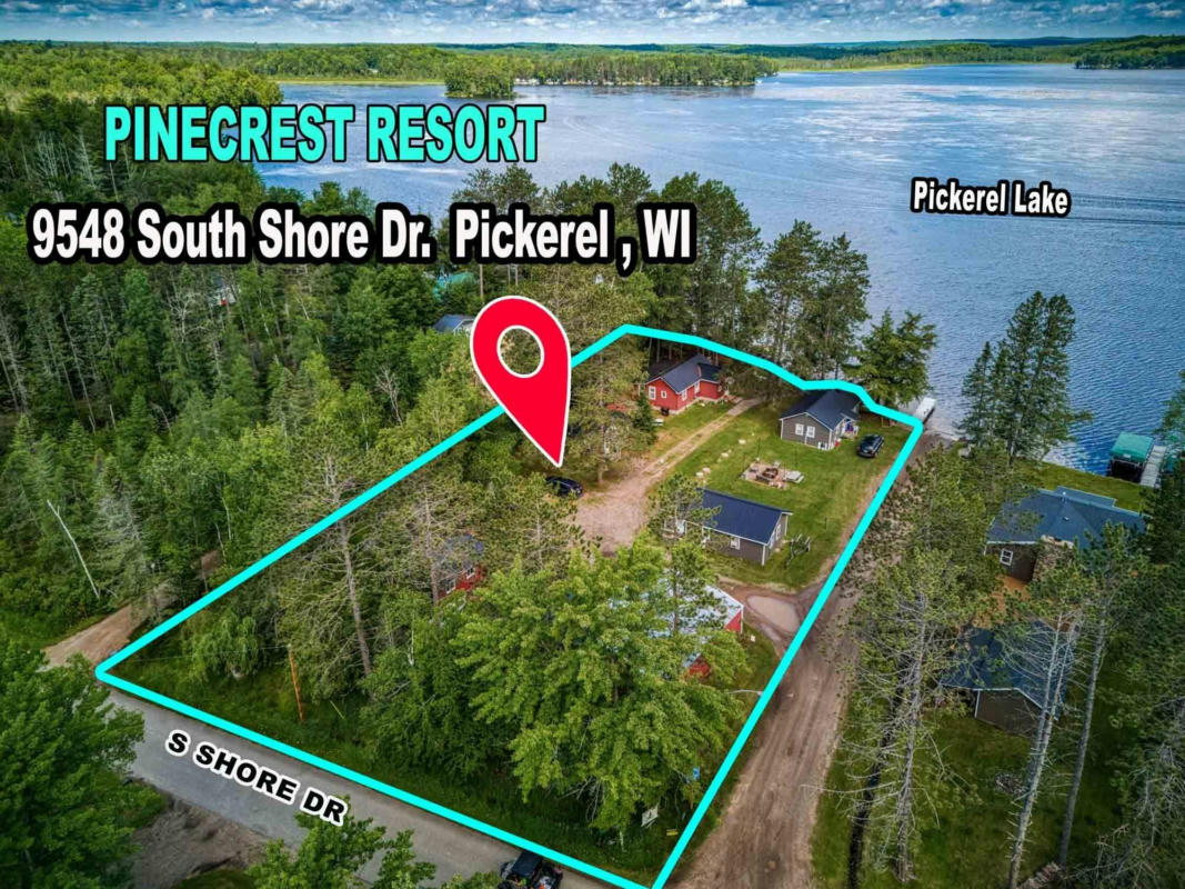 9548 S SHORE DR, PICKEREL, WI 54465, photo 1 of 44